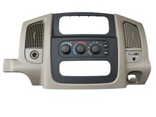 2002-2005 Dodge Ram 1500 2500 Center Dash Trim Radio Bezel Vents Panel Tan Oem