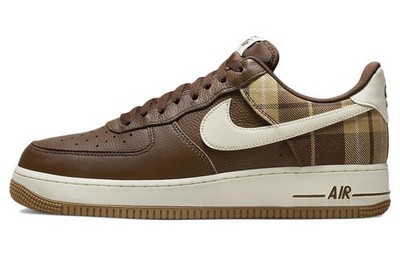 Nike Air Force 1 Low '07 Lx Brown Plaid - DV0791-200 MT
