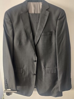 Herren Anzug Angelo Litrico Nadelstreifen grau Gr 98 (Jacket) Und Gr 94 (Hose)