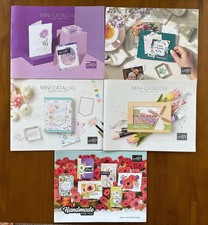 RETIRED STAMPIN' UP SPRING MINI CATALOGS - LOT of 5 - NEW  