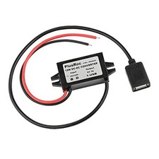 Waterproof 12V/24V to 5V Converter DC-DC Step Down Module Power USB Connector