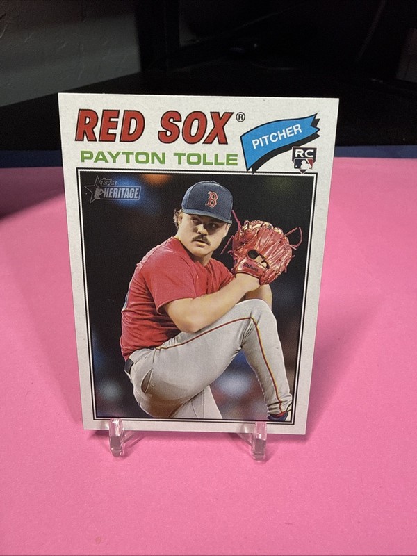 2026 Topps Heritage Payton Tolle RC #386