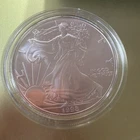 U.S. Mint American Eagle 1998 1 oz .999 Silver Dollar with Box & Certificate