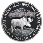1985 Canada 50% Silver Canadian Silver Dollar - National Parks *9160