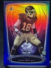 2014 Bowman Blue #41 Dion Bailey RC Rookie Card Seattle Seahawks Serial /499. rookie card picture