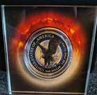 2023 US Silver Eagle, Icon Mint Sun & Moon Edition, Colorized, Number 428 Of 500