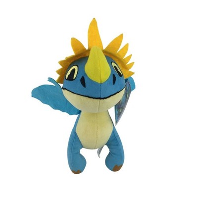 How to Train Your Dragon Stormfly Plush 8'' Blue Yellow by Toy Factory w/Tags