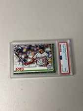 2019 Topps On Demand 3D #213 Juan Soto PSA 9 Mint SP Rookie Cup Card