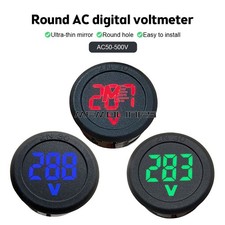 10-50pcs Ac50-500v Voltmeter Led Display Digital Panel Meter Voltage Indicator