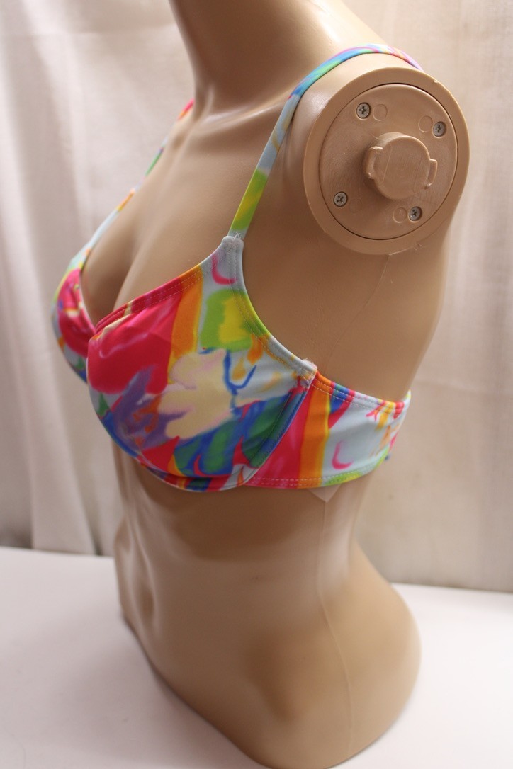 Polyester Elastane “OG Smile” Bright Multicolor  … - image 2