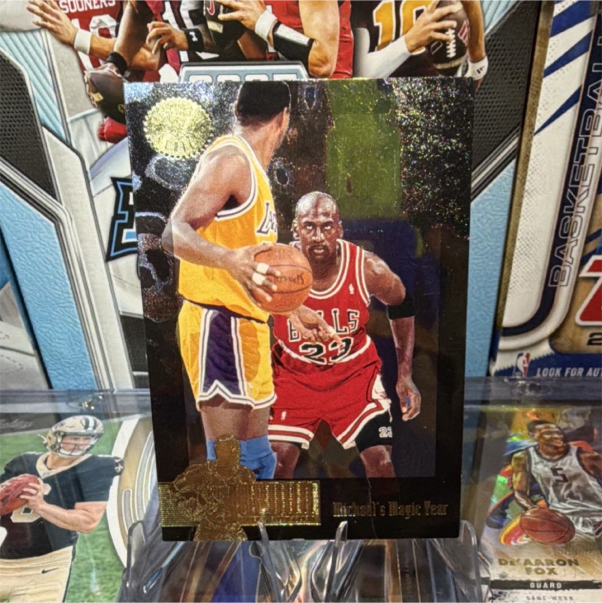 Upper Deck Jordan Collection Michael Jordan Magic's Magic Year JC21 Bulls 1990-…