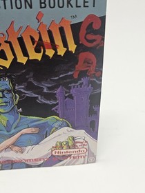 Frankenstein The Monster Returns Nintendo NES OEM Authentic Manual/Booklet Only