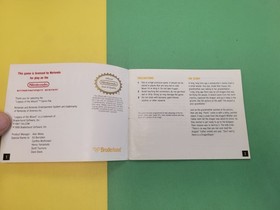 Legacy of the Wizard NES Nintendo Instruction Manual Only