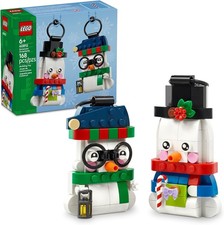 Snowman Christmas Ornament Building Kit 168 Pieces Set 40812 Ages 6 
