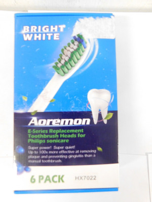 Bright White Aoremon E Series Replacement Toothbrush Heads Phillips Sonicare