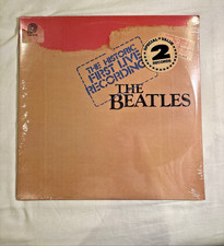 Beatles - The Historic First Live Recordings 1980 Pickwick 2x Vinyl LP SEALED