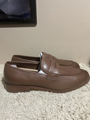 COACH  Men's 8.5 D Declan  Loafer in Dark Saddle - $250