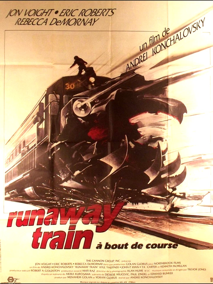 RUNAWAY TRAIN - Affiche Cinéma 120x160 Pliée CAC3075 - Photo 1/1