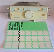 Brother KR850 Ribber Ribbing Attachment Carriage ONLY Knitting Machine KR-850E