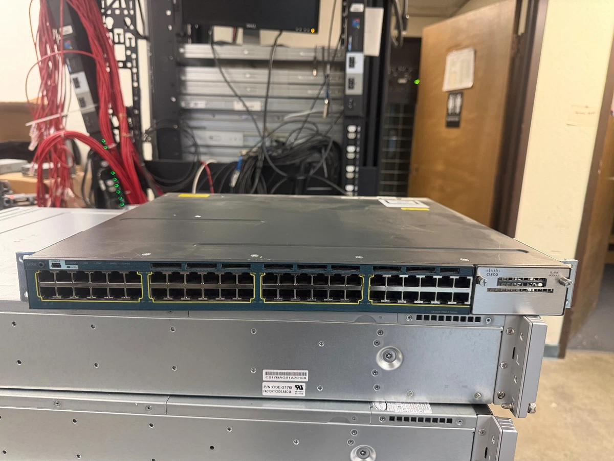 Cisco Catalyst 3560-X Rack Mountable Enterprise Network Switches