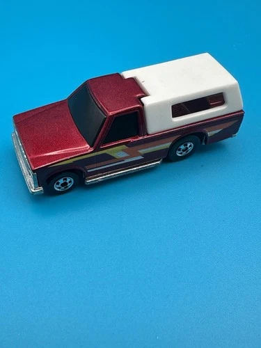 Hot Wheels Vintage 1986 Crack Ups Back Biter Red Pickup Truck HK Loose near Mint