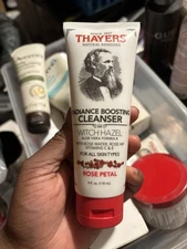 THAYERS Rose Petal Cleanser - Hydrating with Vitamin C & E, Vegan & Alcohol-Free