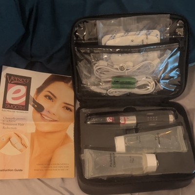 Verseo eSmooth Electrolysis Device Kit for Legs & Arms with Gels