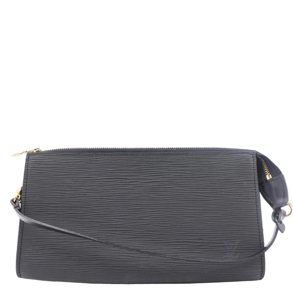 Bolso de cuero negro Louis Vuitton Epi