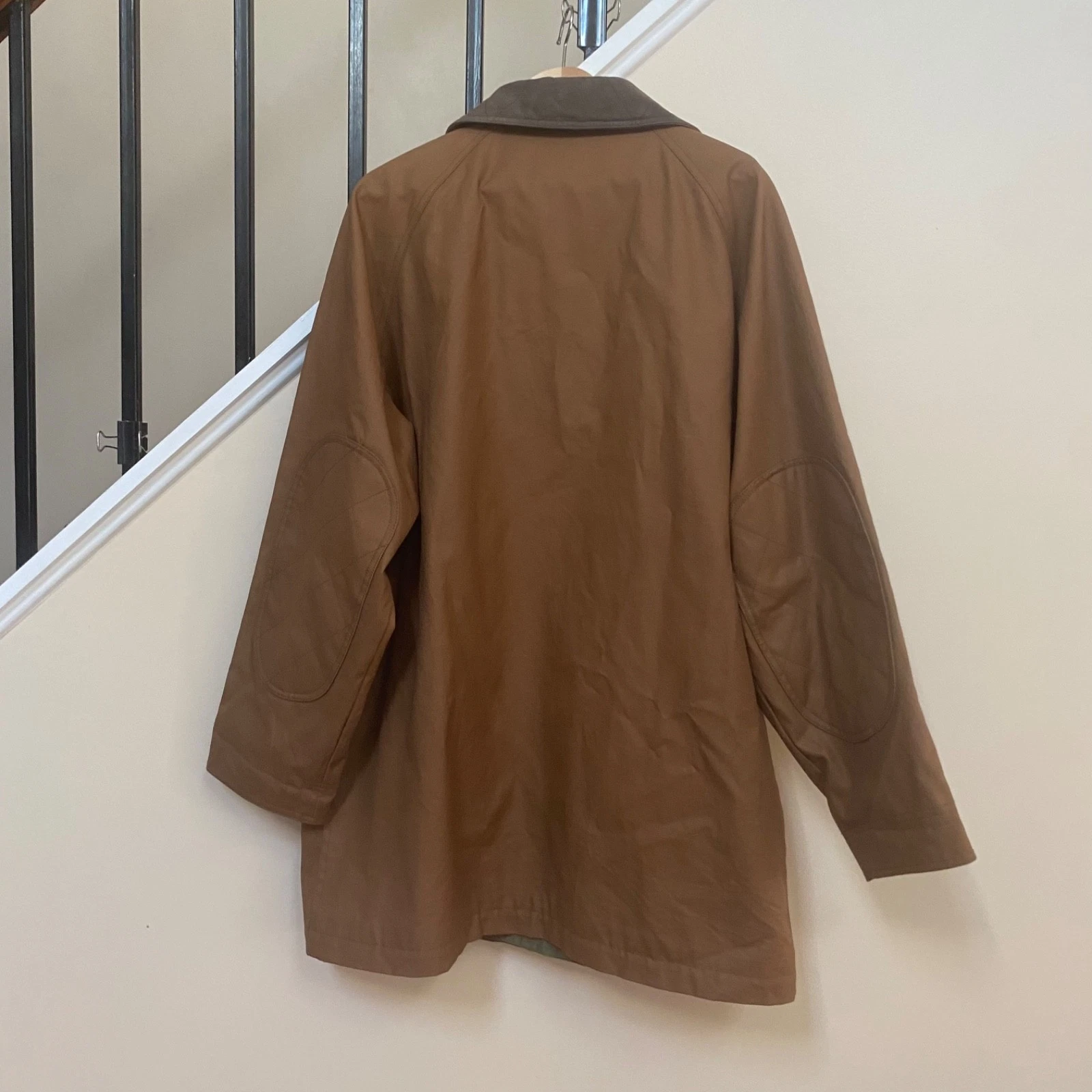 Atlantic Rancher Chore Jacket Coat Waxed Cotton Waterproof Vintage Size M - product detail image 14