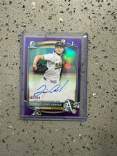 2025 Bowman Draft Chrome Prospect 1st Auto Purple Refractor Jamie Arnold /250