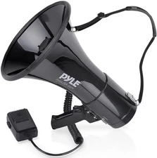 50 Watt Professional Bluetooth Megaphone Bullhorn Speaker with Rechargeable NEW