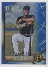 2022 Bowman Chrome Prospects Blue Refractor 123/150 Shalin Polanco #BCP-145 14tx