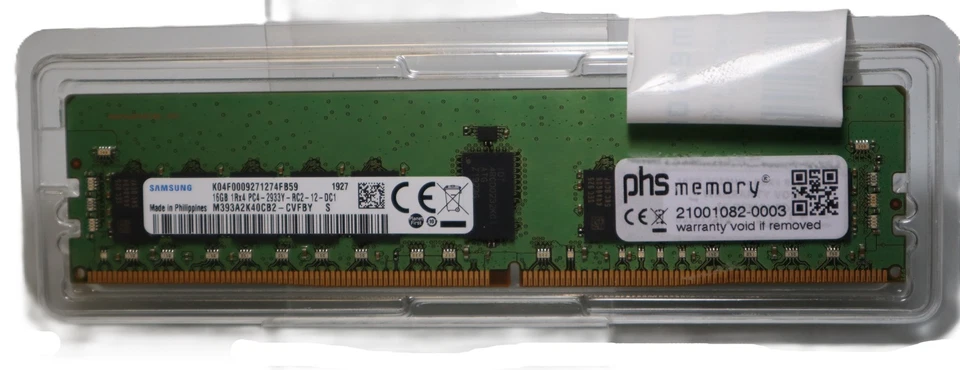 Kit De Memoria PHS RAM 96GB (6x16GB) Compatible Con Apple MacPro7,1 DDR4 - Imagen 4 de 4