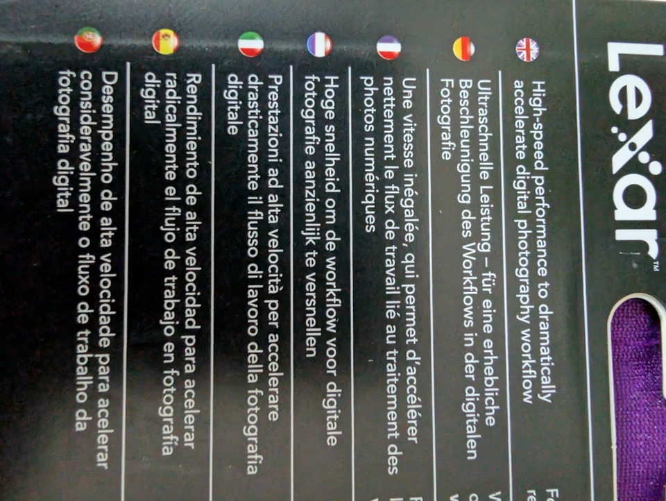 64GB Lexar Professional 100mb/s SDXC Memory Card 633x UHS-I Class 10 4K - Image 3 of 4