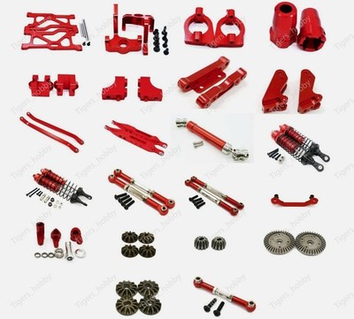 Alloy Metal Upgraded Parts Red For RC 1-10 VRX Octane VETTA Karoo FTX Outlaw car