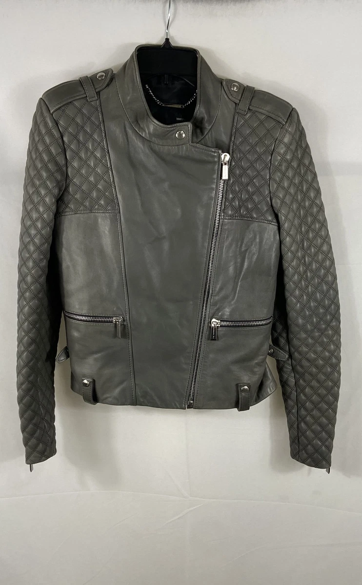 Barbara Bui Leather Outer Shell Coats, Jackets & Vests Motorcycle