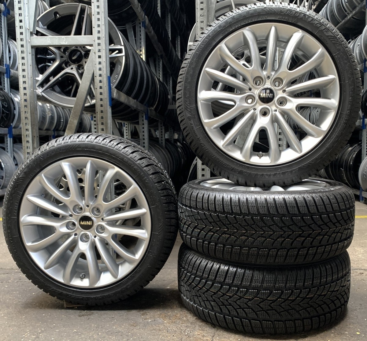 グットマン 4 Orig Mini Winter Wheels Net Spoke 519 225/45 R17 91H F54 Clubman