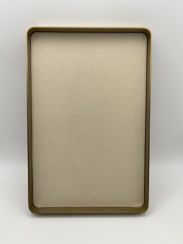 Cartier Display Tray • Small Beige/Gold • Boutique Jewelry Presentation