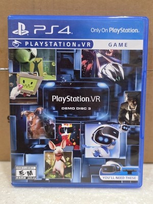 PlayStation VR Demo Disc 3 for PS4 PlayStation 4