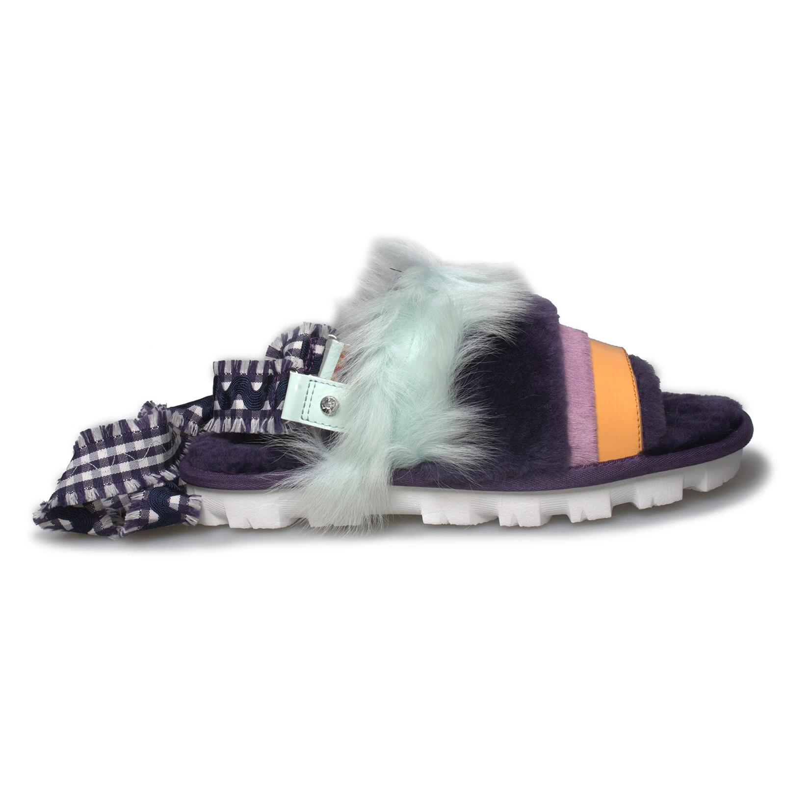 UGG DESERT DREAM SANDALO DA NOTTE SANDALI SLINGBACK IN PELLE TAGLIA US 9 UK 7 NUOVO