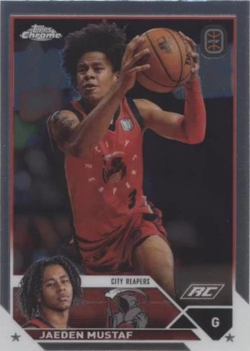 2023-24 Topps Chrome OTE Overtime Elite - Jaeden Mustaf #33