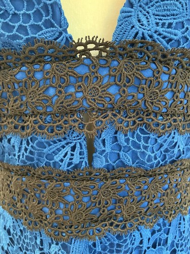 NWT $498 Diane Von Furstenberg Viera Lace Sheath Dress Wedding Evening Party! 12 - Picture 6 of 16