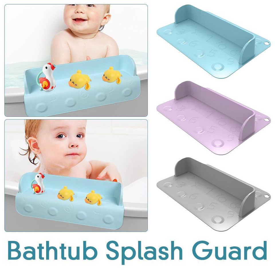 Bathtub Splash Guard Convenient Shower Splash Guard Strong Grip