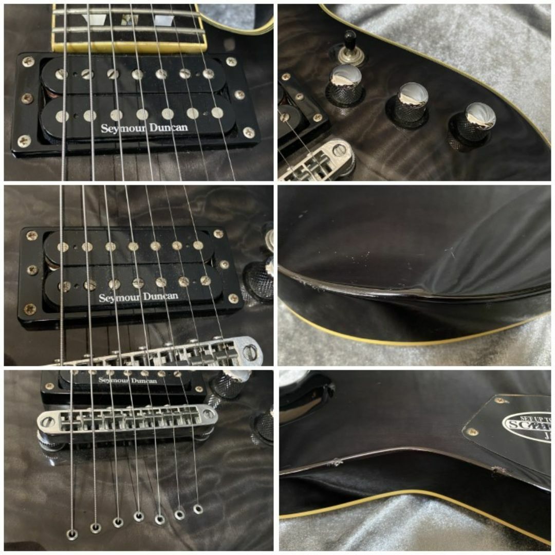 Electric Guitar Schecter C-7 Custom 7-String Quilted Maple