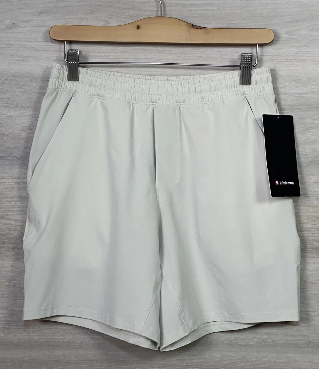 White Training Shorts - Men's T.H.E. Linerless Short 7 - Size S | Lululemon