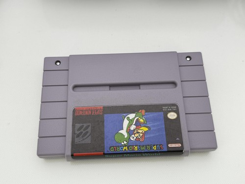 Super Nintendo Console Bundle w/Super Mario World & 2-Contollers *TESTED* - Picture 7 of 19