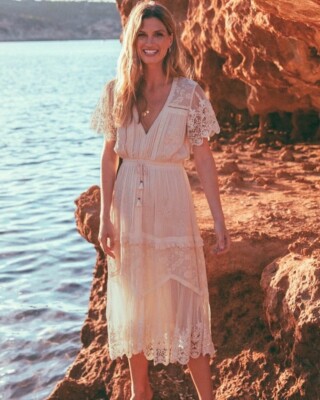 white christmas dresses Spell Glastonbury Lace Dress main image 0