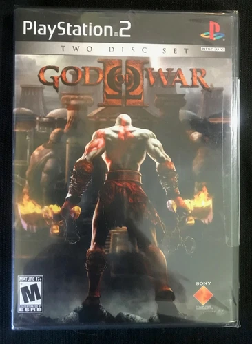 God of War ll PlayStation 2( 2007)  Black LabeL ( RETAIL**SECURITY THEFT**SEALED
