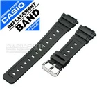 Genuine Casio Black Soft Rubber Watch Band Strap - G-Shock GW-5000 Made in Japan