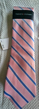 Tommy Hilfiger Men's Silk Blend Tie 650 TL21100014 Pink NEW MSRP: 69.50